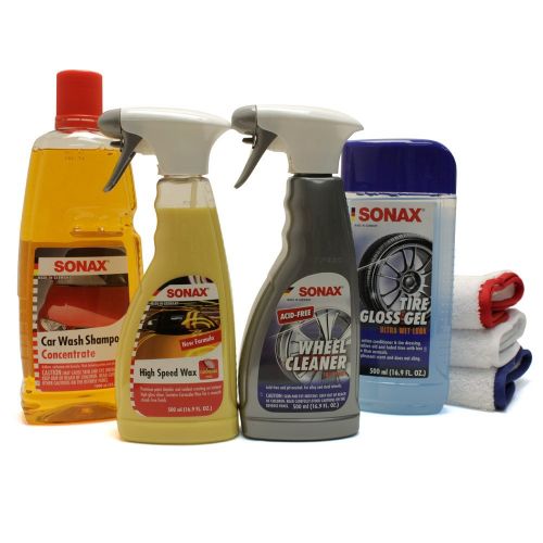  Sonax 230202 Premium Exterior Car Wash Kit