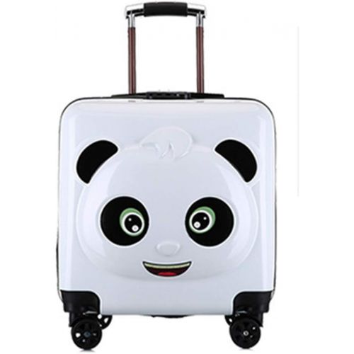  Sondre 20Children Pandas Luggage Rolling Suitcase Trolley Box Unisex Kids Carry On Boarding Case 3D Pattern Cute Zoo Cartoon Animal Universal Wheel