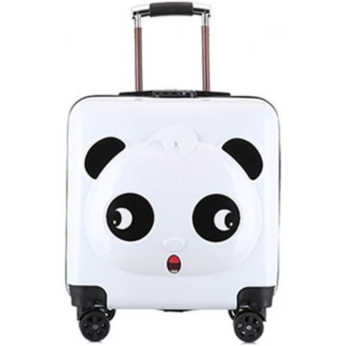  Sondre 20Children Pandas Luggage Rolling Suitcase Trolley Box Unisex Kids Carry On Boarding Case 3D Pattern Cute Zoo Cartoon Animal Universal Wheel