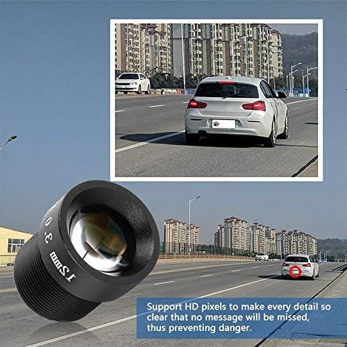  [아마존베스트]Sonew 3MP HD CCTV Camera Lens 12 mm Focal Length Board Lens Intelligent Monitoring Parts for Surveillance Camera