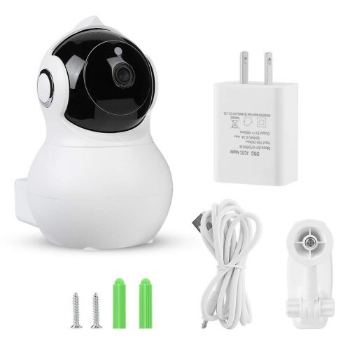  Sonew Wireless Security Camera 1080P HD WiFi Baby Monitor with 2-Way Talk Night Vision Motion Detection App Control for BabyPetNanny Surveillance（US-Plug）(US-Plug)