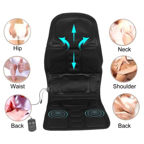  Sonew Body Massaging Cushion, 8-Motor Heating Ventilated Seat Cushion for Car,Home and office Relaxation...