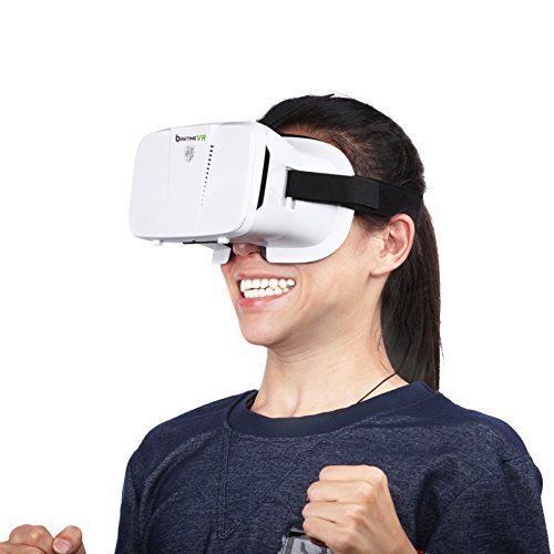  Song Li Tendak 3D VR Virtual Reality Headset Glasses Immersive Viewing Video Games with Head-mounted Headband for iPhone 55S66SPlus and 3.5-6 inch Smartphone