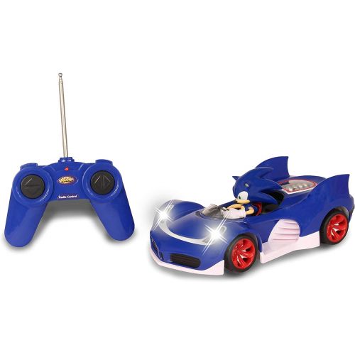  NKOK RC Sonic SSAS R2 Car with Lights, Blue (614)