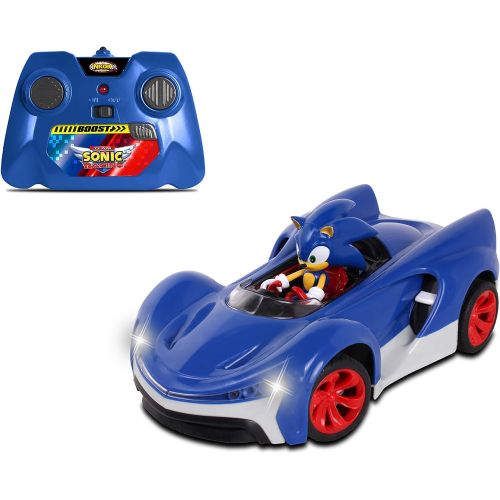  NKOK RC Sonic SSAS R2 Car with Lights, Blue (614)