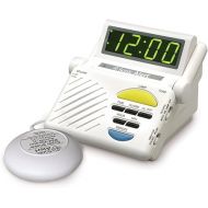 Sonic Alert SB1000SS Boom Alarm Clock with Bed Shaker