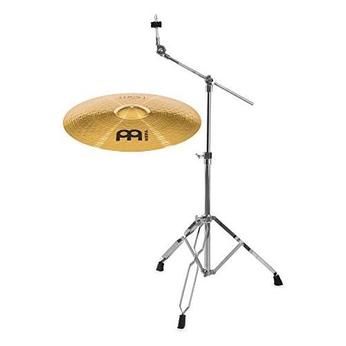  [아마존베스트]Meinl HCS 20 Inch Crash Ride Set - MS63 Alloy - Finish: Regular - Includes Boom Cymbal Stand