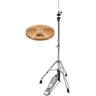 [아마존베스트]Meinl HCS Bronze 14 inch Soundwave HiHat Set - B8 Bronze Alloy - Traditional Finish: Made in Germany - Includes Hi-Hat Machine