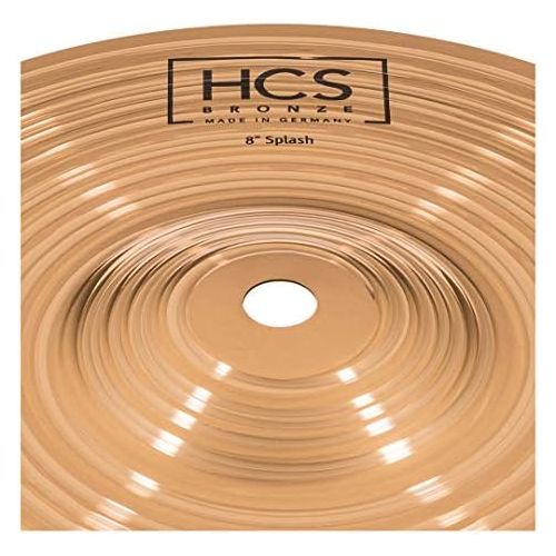  [아마존베스트]Meinl HCS Bronze 8 Inch Splash Set - Model: HCSB8S - B8 Bronze - Finish: Traditional - Characteristics: Explosive/Clear - Includes Straight Cymbal Stand