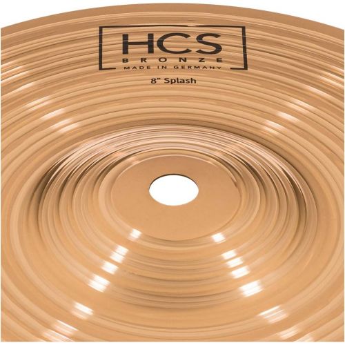  [아마존베스트]Meinl HCS Bronze 8 Inch Splash Set - Model: HCSB8S - B8 Bronze - Finish: Traditional - Characteristics: Explosive/Clear - Includes Straight Cymbal Stand