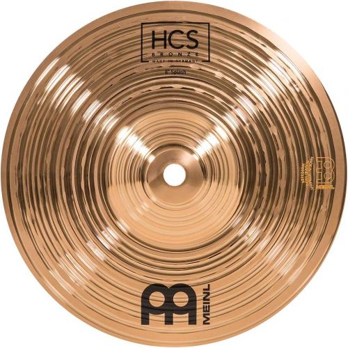  [아마존베스트]Meinl HCS Bronze 8 Inch Splash Set - Model: HCSB8S - B8 Bronze - Finish: Traditional - Characteristics: Explosive/Clear - Includes Straight Cymbal Stand