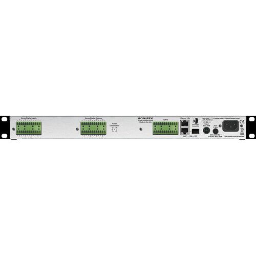  Sonifex AVN-PD8T Mix Engine Interface & AES67 Portal with 8x8 Digital AES3 I/O & Terminal Block Connectors