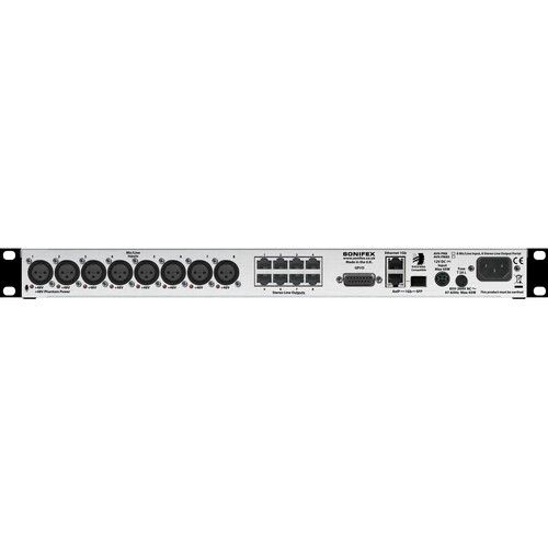  Sonifex AVN-PM8 Mix Engine Interface & AES67 Portal with 8 Mic/Line Inputs & 8 Stereo Line Outputs