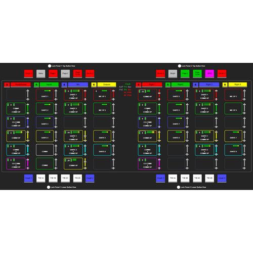  Sonifex AVN-CU4-DANTE Configurable Dante Commentary Unit for 4 Commentators