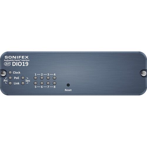  Sonifex AVN-DIO19 Dante to AES3 16-Channel I/O Converter