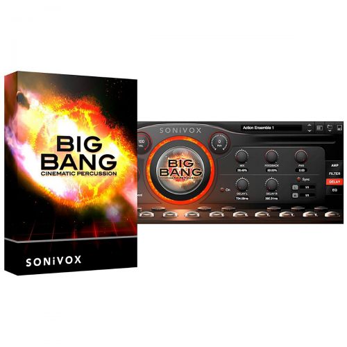  Sonivox},description:Whether you are searching for that extra bit of rhythmic flavor, or striving to create the most epic of battle cues, Big Bang Cinematic Percussion 2 packs the