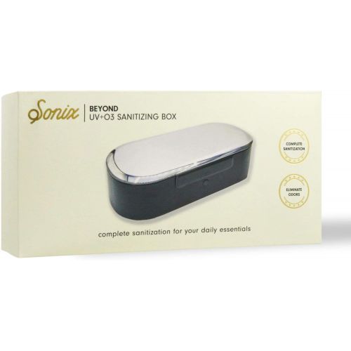  Sonix Beyond UV+O3 Sanitizer Box (Silver) + Massage Gun R2 Percussive Massager
