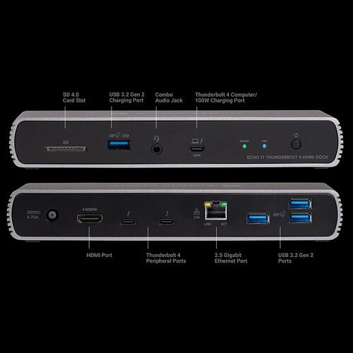  Sonnet Echo 11 Thunderbolt 4 HDMI Dock