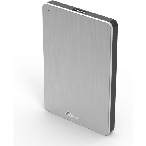  Sonnics 500GB Silver External Pocket Hard Drive USB 3.0 Compatible with Windows PC, Mac, Xbox ONE & PS4