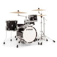 Sonor AQ2 Safari 4-piece Shell Pack w/ Snare - Transparent Satin Black Lacquer