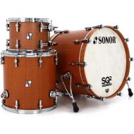 Sonor SQ2 Maple 3-piece Shell Pack - Silky Oak Semi-Gloss