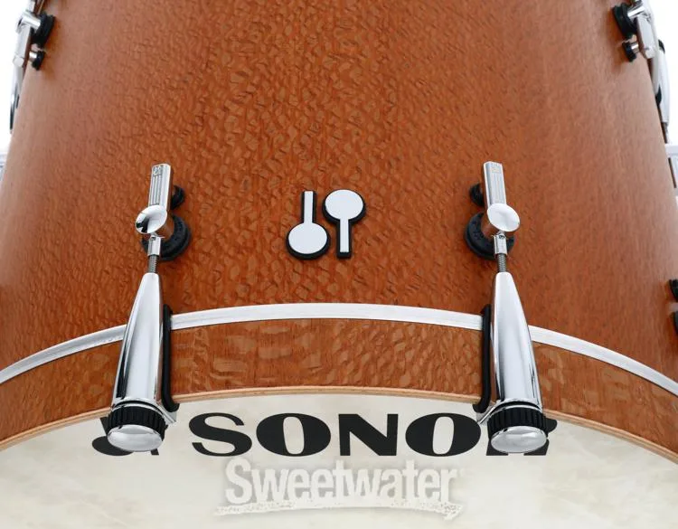  Sonor SQ2 Maple 3-piece Shell Pack - Silky Oak Semi-Gloss