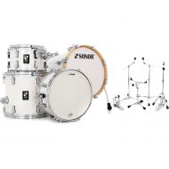Sonor AQ2 Safari 4-piece Shell Pack w/ Snare and 5-piece Lightweight Hardware Pack - White Marine Pearl