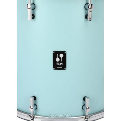  Sonor SQ1 Floor Tom - 17 x 18 inch - Cruiser Blue