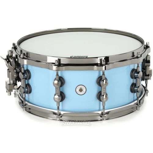  Sonor SQ2 Maple Snare Drum 6 x 14-inch- Pastel Blue