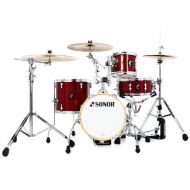 Sonor AQX Micro 4-piece Shell Pack - Red Moon Sparkle