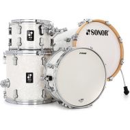 Sonor AQ2 Safari 4-piece Shell Pack w/ Snare - White Marine Pearl