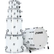 Sonor SQ2 Beech 5-piece Shell Pack - White Sparkle