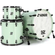 Sonor SQ2 Maple 3-piece Shell Pack - Mint Sparkle