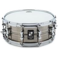 Sonor Kompressor Series Brass Snare Drum - 5.75 x 14-inch - Polished