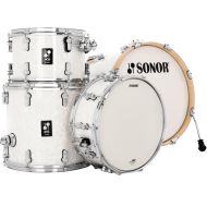 Sonor AQ2 Bop 4-piece Shell Pack with Snare - White Marine Pearl
