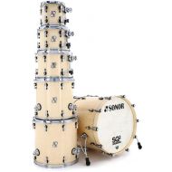 Sonor SQ2 Maple 6-piece Shell Pack - Birdseye Maple High Gloss