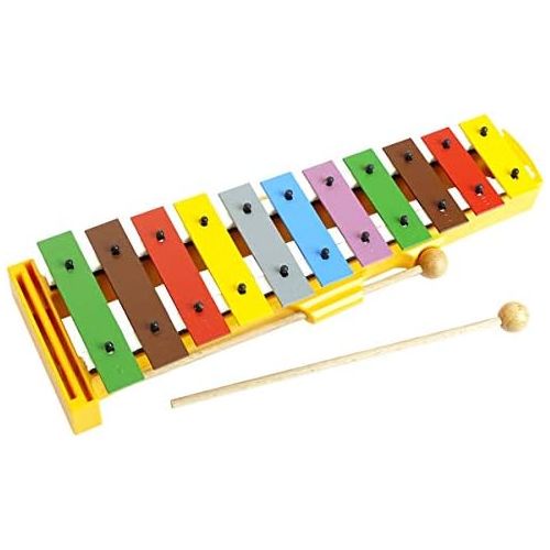  [아마존베스트]Sonor GS Glockenspiel Set for Children + Keepdrum MB01BL Bag & Wooden Flute in Red