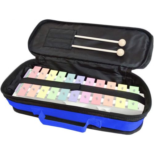  [아마존베스트]Sonor GS Glockenspiel Set for Children + Keepdrum MB01BL Bag & Wooden Flute in Red