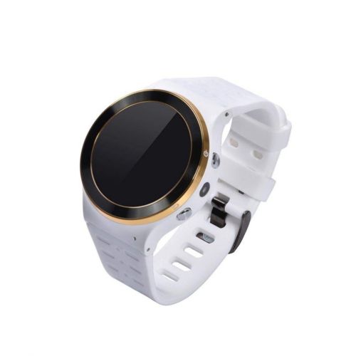  Sontakukou S99 Luxury Bluetooth Smartwatch 1.33Inch 360x360 Screen 450mAh Camera WiFi GPS Fitness Tracker Pedometer Sedentary Reminder Sleep Monitor Supports Sim Card for Android White Strap