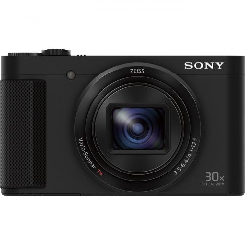 소니 Sony Cyber-shot HX80 Compact Digital Camera 64GB Memory Card Deluxe Bundle includes Camera, Card, Reader, Wallet, Case, Mini Tripod, Screen Protectors, Cleaning Kit, Beach Camera C