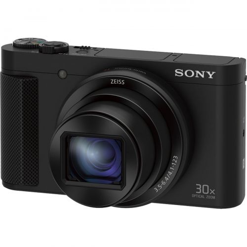 소니 Sony Cyber-shot HX80 Compact Digital Camera 64GB Memory Card Deluxe Bundle includes Camera, Card, Reader, Wallet, Case, Mini Tripod, Screen Protectors, Cleaning Kit, Beach Camera C