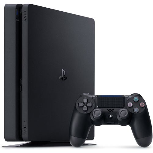 소니 Sony PlayStation 4 Slim 1TB Gaming Console, Black, CUH-2115B