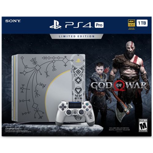 소니 Sony PlayStation 4 Pro 1TB God of War Bundle, CUH-7115B