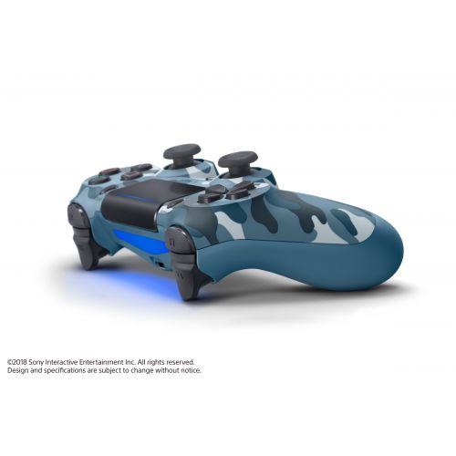 소니 Sony PlayStation 4 DualShock 4 Wireless Controller, Blue Camo, 3003235