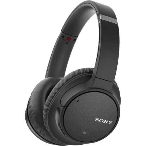 소니 Sony WH-CH700N Wireless Noise Canceling Headphones (Black) + Carrying Case