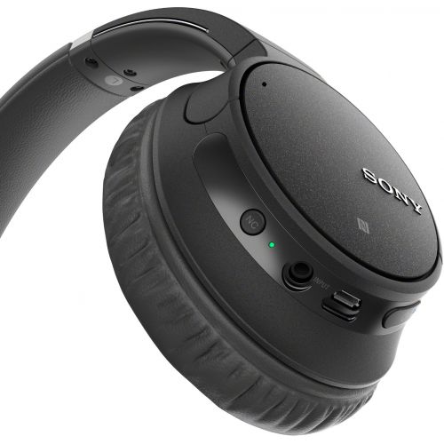 소니 Sony WH-CH700N Wireless Noise Canceling Headphones (Black) + Carrying Case