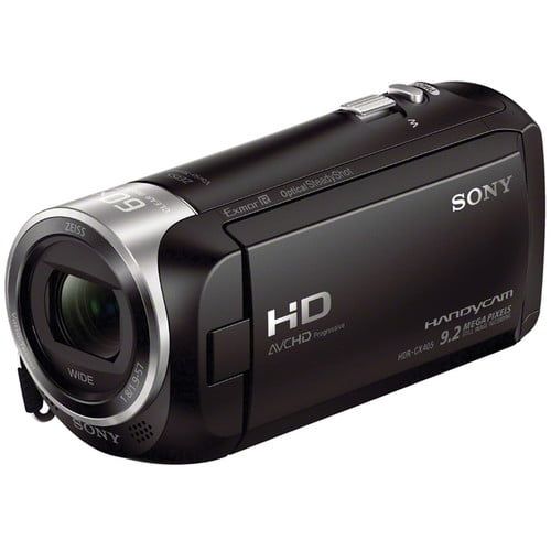 소니 Sony HDR-CX405 Handycam Camcorder with Two 32GB Cards and Li-ion Battery Bundle