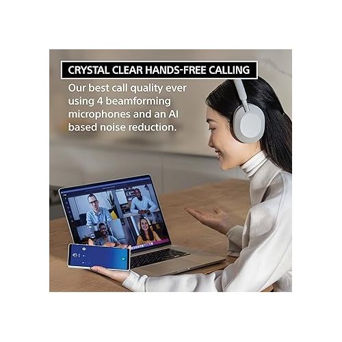 소니 Sony WH-1000XM5 The Best Wireless Noise Canceling Headphones with Auto Noise Canceling Optimizer, Crystal Clear Hands-Free Calling, and Alexa Voice Control, Black