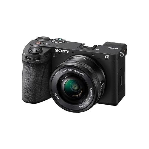 소니 Sony Alpha 6700 - APS-C Interchangeable Lens Camera with 26 MP sensor, 4K video, AI-Based Subject Recognition, Log Shooting, LUT Handling and Vlog Friendly Functions and 16-50mm Zoom Lens