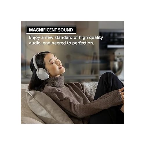 소니 Sony WH-1000XM5 The Best Wireless Noise Canceling Headphones with Auto Noise Canceling Optimizer, Crystal Clear Hands-Free Calling, and Alexa Voice Control, Silver